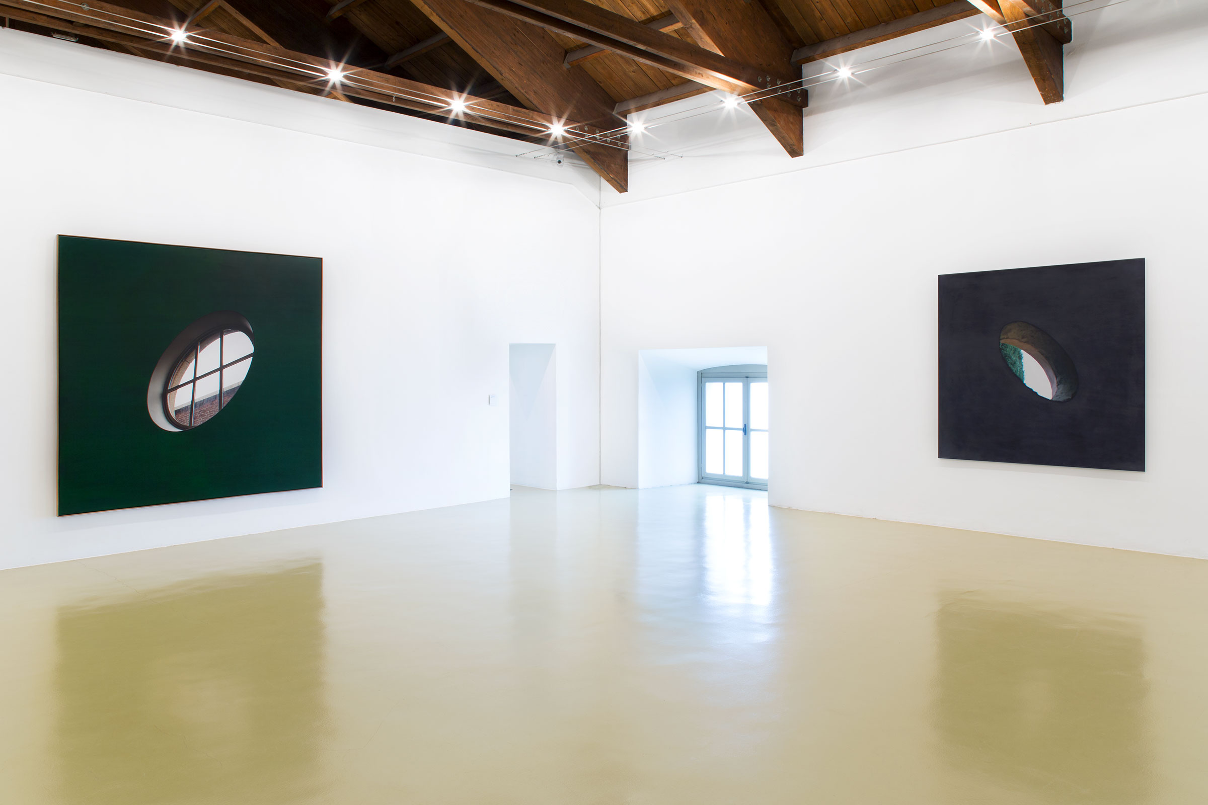 Jan Dibbets, Tilburg III (Green), 1999, Santa Creus, 1994